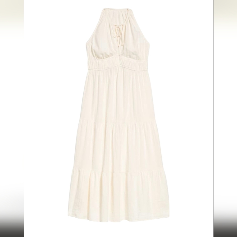 NWT Old Navy Cream Maxi Dress